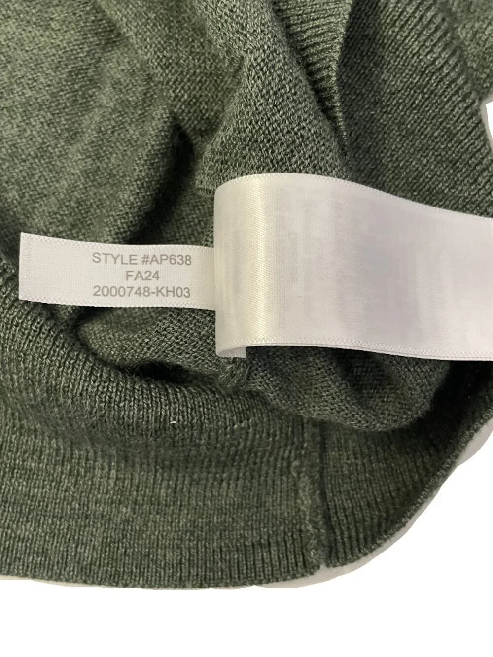 J.Crew Sweater Mens Small Wool Blend Pullover Green Lightweight Breathable AP638